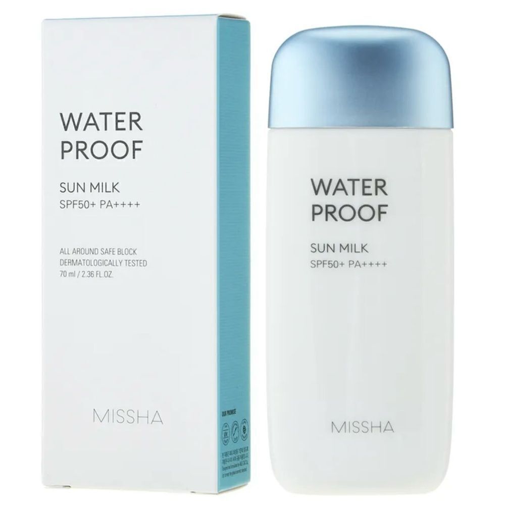 Missha All-around Safe Block Waterproof Sun Milk SPF 50++++